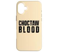 Carcasa para iPhone 16 Plus Raíces de Sangre de Choctaw para los Orgullosos pueblos nativos Americanos