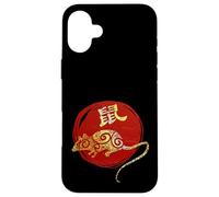 Carcasa para iPhone 16 Plus Rata Signo Estrella del horóscopo Zodiaco Chino