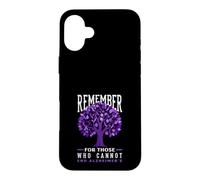 Carcasa para iPhone 16 Plus Recuerde para Aquellos Que no Pueden terminar con el Alzheimer