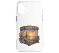 Carcasa para iPhone 16 Plus Recuerdo de la Novedad del Parque estatal del Faro de Barcelona de Nueva York