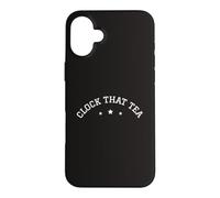 Carcasa para iPhone 16 Plus Reloj Que Té Meme Adolescente Mentiras Tween Chismes Gen Z Argot Verdad