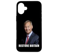Carcasa para iPhone 16 Plus Restore Britain - Rupert Lowe UK Patriot Conservative