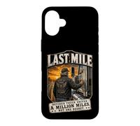 Carcasa para iPhone 16 Plus Retiro de Camionero Retirado Last Mile Trucker