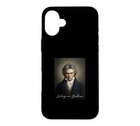 Carcasa para iPhone 16 Plus Retrato de Ludwig Van Beethoven