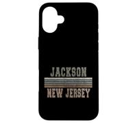 Carcasa para iPhone 16 Plus Retro Jackson Nueva Jersey