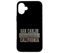 Carcasa para iPhone 16 Plus Retro San Carlos California
