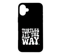 Carcasa para iPhone 16 Plus Retro Sea Turtle Turtles All The Way Oceans Lover