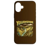 Carcasa para iPhone 16 Plus Retro Yellowstone National Park Vintage Style Classic