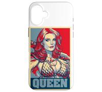 Carcasa para iPhone 16 Plus Rojo Sonja Frank Cho Propaganda Icono Redhead Cruzada Queens