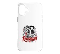 Carcasa para iPhone 16 Plus Rokurokubi japonés Yokai Moonlit Escena de Terror