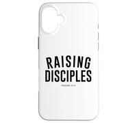 Carcasa para iPhone 16 Plus Ropa basada en la fe Cristiana Raising Disciples