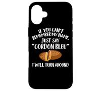 Carcasa para iPhone 16 Plus Ropa Cordon Bleu - Divertido diseño de Amante Bleus