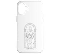 Carcasa para iPhone 16 Plus S. Paul Apostle Vintage Graphic Design for Believers