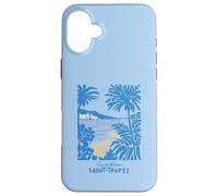 Carcasa para iPhone 16 Plus Saint Tropez Riviera Francesa Sur de Francia Vacaciones