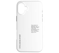 Carcasa para iPhone 16 Plus Salmos 27 1, Confianza intrépida en Dios, Jesús Salva, Cristiano