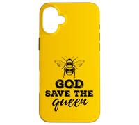 Carcasa para iPhone 16 Plus Salva a Las Abejas Día de la Tierra Dios Salve a