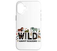 Carcasa para iPhone 16 Plus Salvaje sobre Lectura y Animales