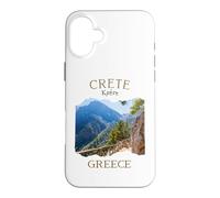 Carcasa para iPhone 16 Plus Samaria Gorge Hiking Chania Creta Isla Griega Creta Grecia