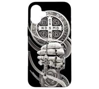 Carcasa para iPhone 16 Plus San Benito, Medalla de San Benito