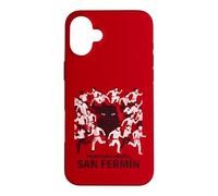 Carcasa para iPhone 16 Plus San Fermin - Running of The Bulls/Pamplona