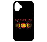 Carcasa para iPhone 16 Plus San Sebastián Bandera España Vacaciones España
