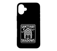 Carcasa para iPhone 16 Plus Sanctuary of Shadows Gótico Misterio Oscuro Fantasía Gráficos