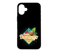 Carcasa para iPhone 16 Plus Santo Domingo Caribe República Dominicana Retro Vintage
