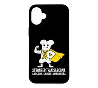 Carcasa para iPhone 16 Plus Sarcoma Cancer Awareness Products Kids Bones Sarcoma Warrior