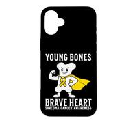 Carcasa para iPhone 16 Plus Sarcoma Cancer Awareness Products Kids Bones Sarcoma Warrior