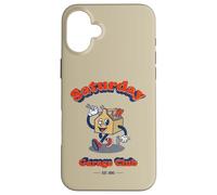 Carcasa para iPhone 16 Plus Saturday Garage Club Vintage Caja de Herramientas DIY