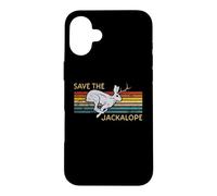 Carcasa para iPhone 16 Plus Save The Jackalope - Vintage Rabbit - Camping Cryptozoology
