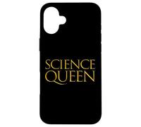 Carcasa para iPhone 16 Plus Science Queen Science - Regalo académico para Mujeres científicas