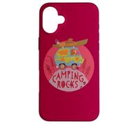 Carcasa para iPhone 16 Plus Scooby-Doo Camping Rocks