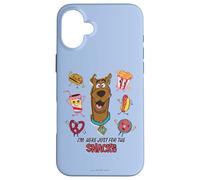 Carcasa para iPhone 16 Plus Scooby-Doo Just Here for The Snacks