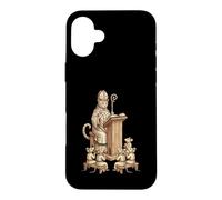 Carcasa para iPhone 16 Plus Sermón del Obispo Gato a los Ratones Obra de sátira Medieval