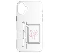 Carcasa para iPhone 16 Plus Sex and The City Carrie Bradshaw Laptop Design