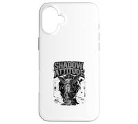 Carcasa para iPhone 16 Plus Shadow Attitude Dark Angel Streetwear de estética gótica