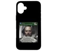 Carcasa para iPhone 16 Plus Shakespeare Hay Movimiento en su Puerta de Entrada English Lit