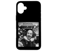 Carcasa para iPhone 16 Plus Shakespeare Último Día De Escuela Vacaciones De Verano Divertido Selfie