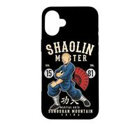 Carcasa para iPhone 16 Plus Shaolin Wu-Yi Kung Fu Artes Marciales Songshan Montañas Regalo