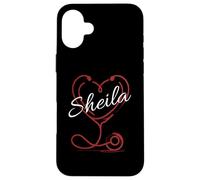 Carcasa para iPhone 16 Plus Sheila A Nurse Gift Cute Doctor Designer Personalized Nurse