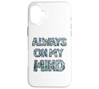 Carcasa para iPhone 16 Plus Siempre en mi Mente, Jefe, Dinero en mi Mente, Obtener Dinero, ajetreo