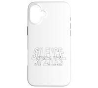 Carcasa para iPhone 16 Plus Silence Speaks Typography Bold Minimalist Quote Modern