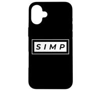 Carcasa para iPhone 16 Plus Simp Gift Simping Aint Easy Eboy Egirl Gift Simping Meme