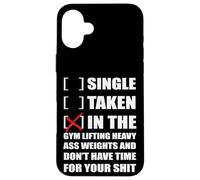 Carcasa para iPhone 16 Plus Single? I'm in The Gym Lifting Heavy Weights ...