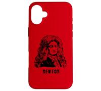 Carcasa para iPhone 16 Plus Sir Isaac Newton Matemático Inglés Físico Astrónomo