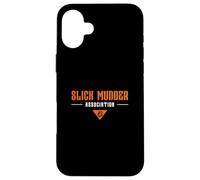 Carcasa para iPhone 16 Plus Slick Mudder Association Un Mudding Mud Running Trail Runner