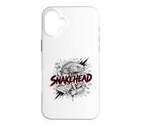 Carcasa para iPhone 16 Plus Snakehead Predator Jungle Swamp Pescador