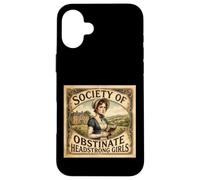 Carcasa para iPhone 16 Plus Sociedad de Chicas obstinadas y testarudas - Jane Austen Fan