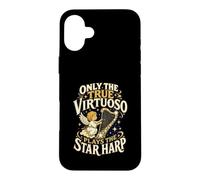 Carcasa para iPhone 16 Plus Solo el Verdadero Virtuoso Reproduce música Celestial de Arpa de Estrellas